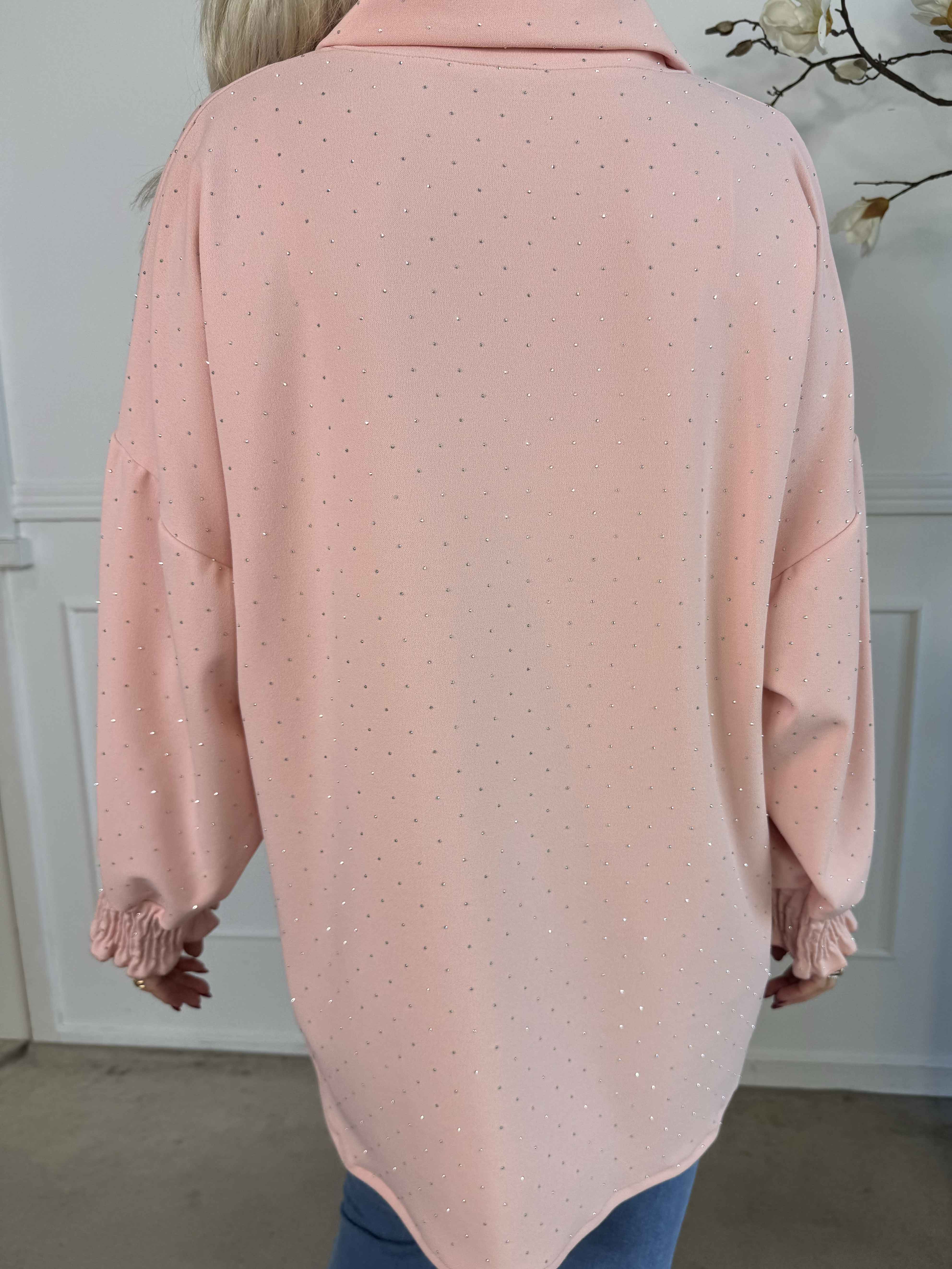 Aria - Tunika utsmyckad med gjutform och smock vid ärmen